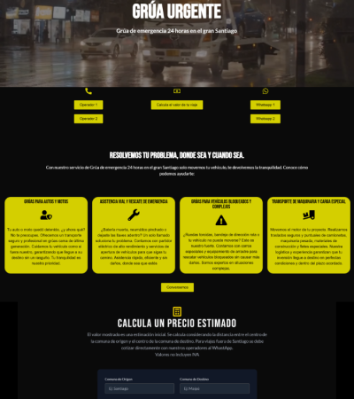 Web de gruaurgente.cl